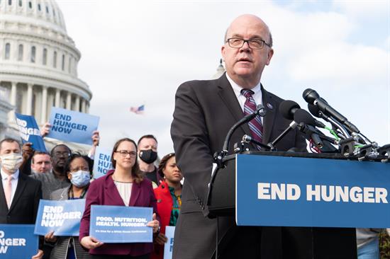 mcgovernwh Jim McGovern at Anti-Hunger Event